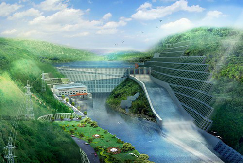 龙湾老挝南塔河1号水电站项目